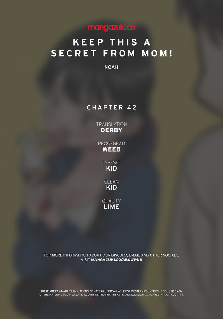 Keep it a secret from your mother! - Chapter 42 Page 1