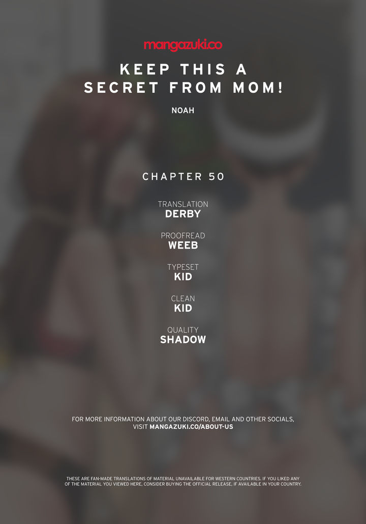 Keep it a secret from your mother! - Chapter 50 Page 1