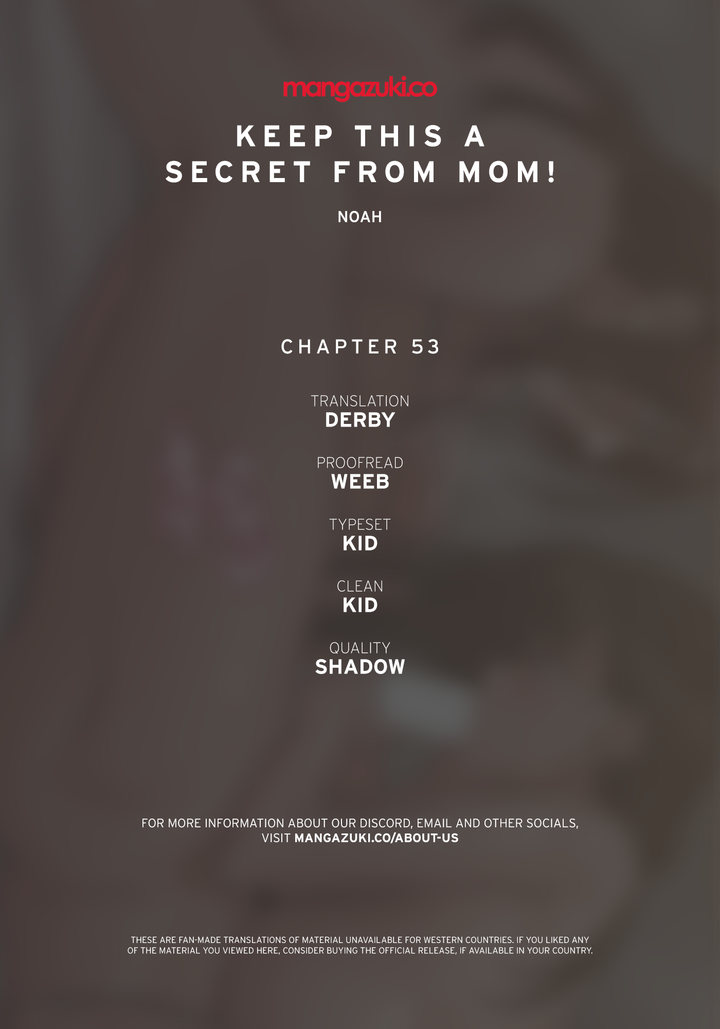 Keep it a secret from your mother! - Chapter 53 Page 1