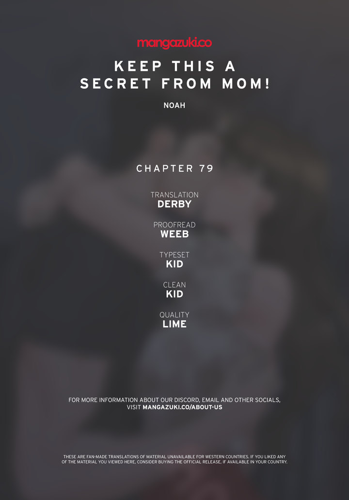 Keep it a secret from your mother! - Chapter 79 Page 1