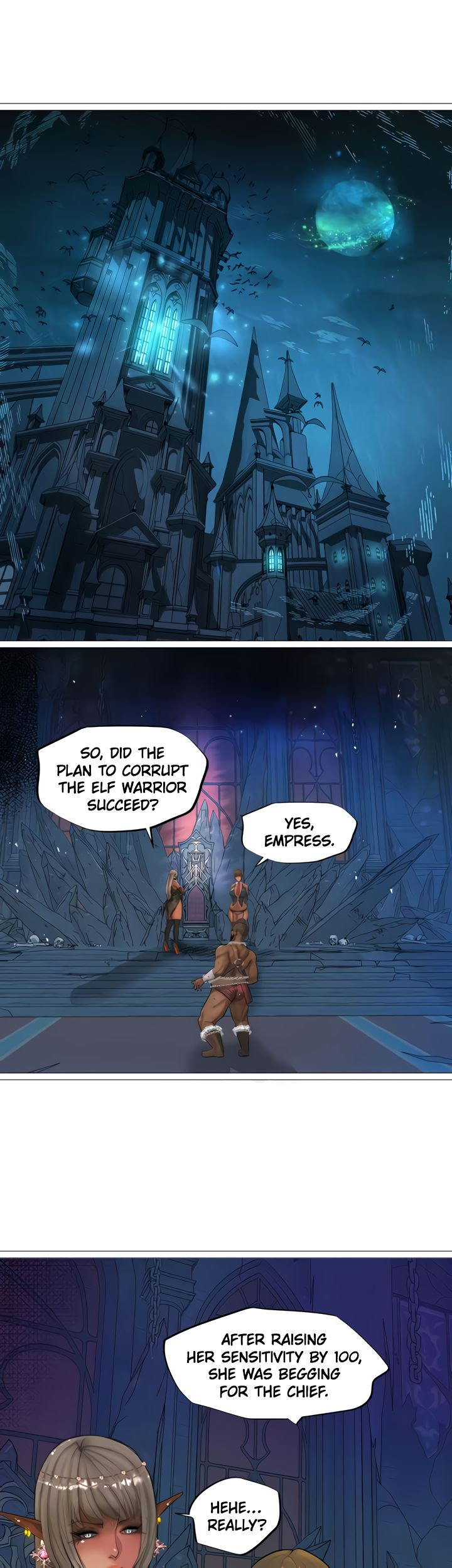 The DARK ELF QUEEN and the SLAVE ORC - Chapter 27 Page 22