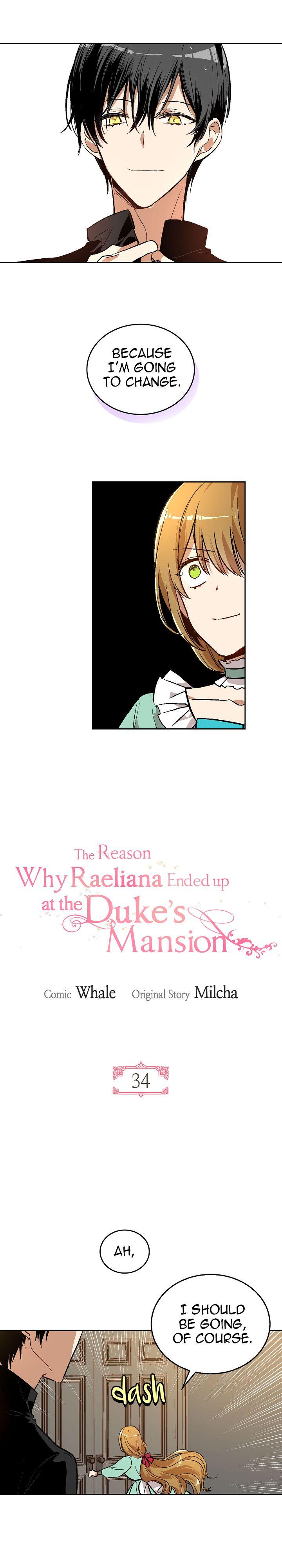 The Reason Why Raeliana Ended up at the Duke’s Mansion - Chapter 34 Page 1