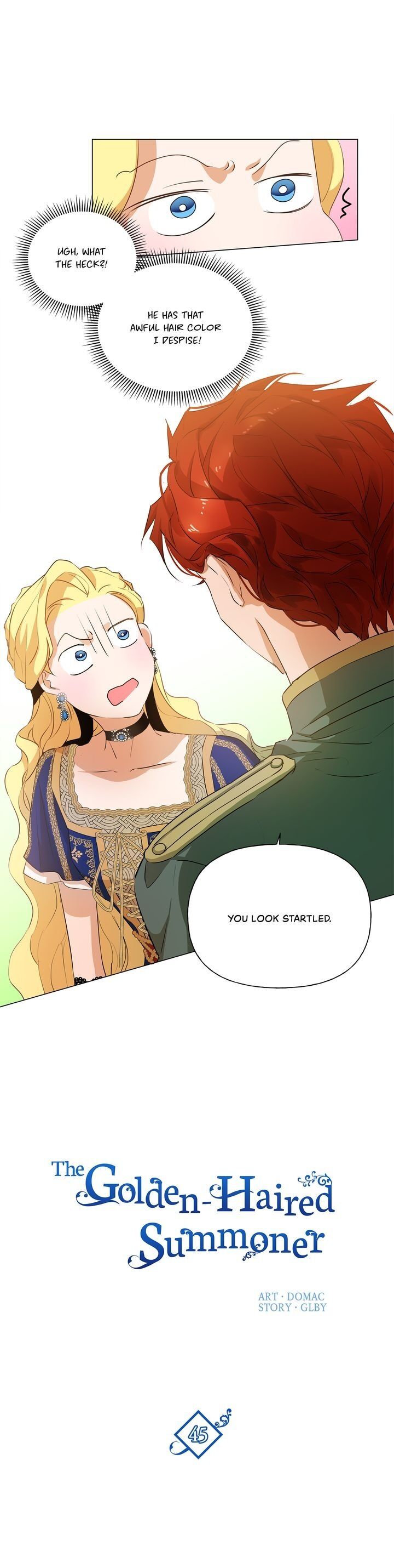 The Golden Haired Elementalist - Chapter 45 Page 1