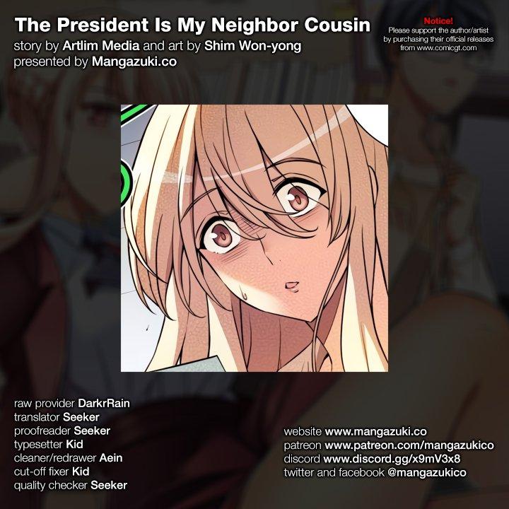 The President Is My Neighbor Cousin - Chapter 32 Page 1
