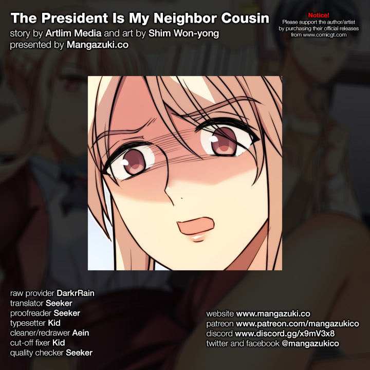 The President Is My Neighbor Cousin - Chapter 34 Page 1