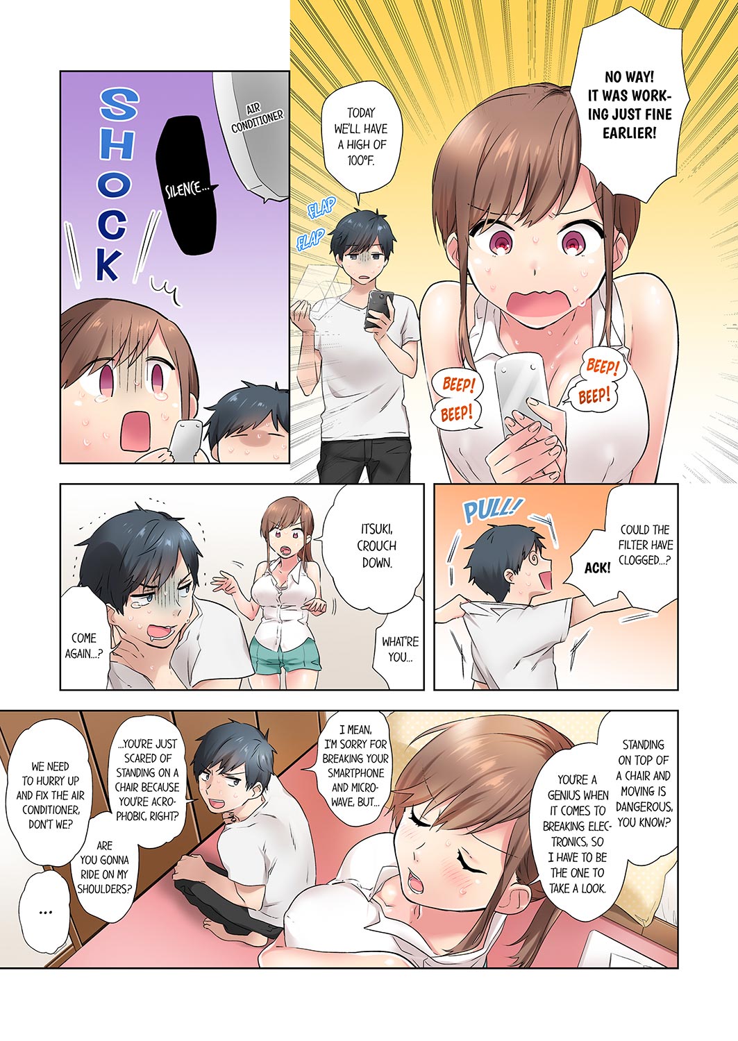A Scorching Hot Day with A Broken Air Conditioner - Chapter 1 Page 5