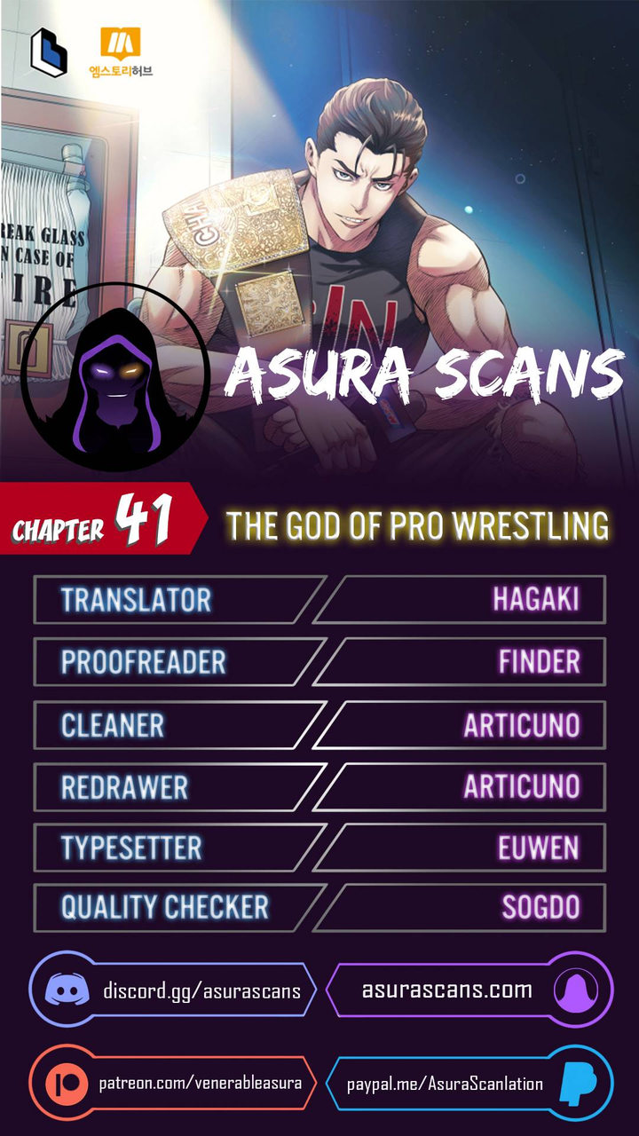 The God of Pro Wrestling - Chapter 41 Page 1
