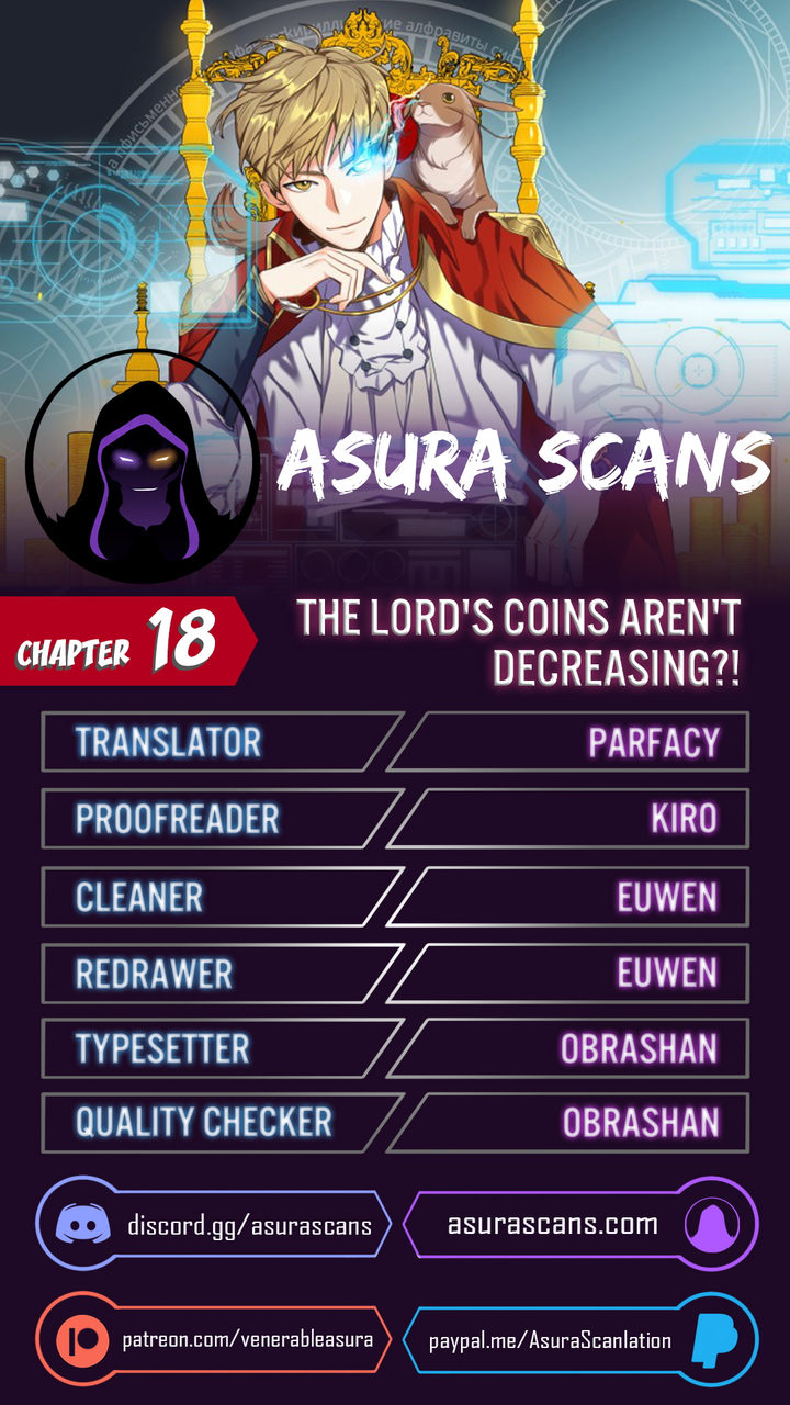 The Lord’s Coins Aren’t Decreasing?! - Chapter 18 Page 1