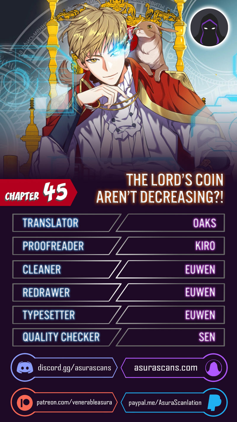 The Lord’s Coins Aren’t Decreasing?! - Chapter 45 Page 1