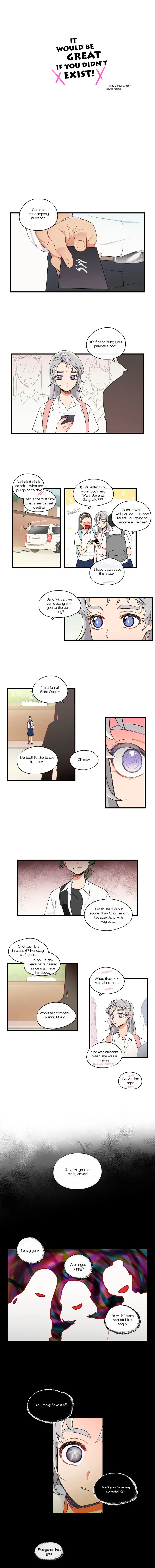 It Would Be Great if You Didn’t Exist - Chapter 40 Page 1