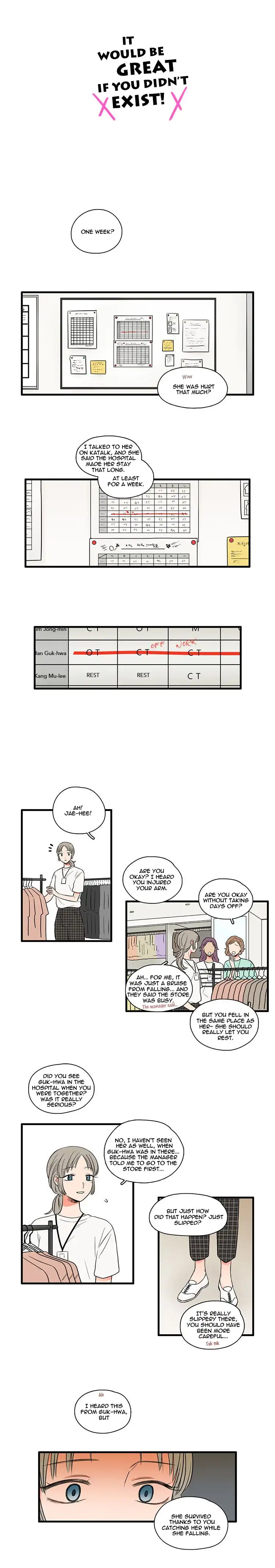 It Would Be Great if You Didn’t Exist - Chapter 70 Page 2