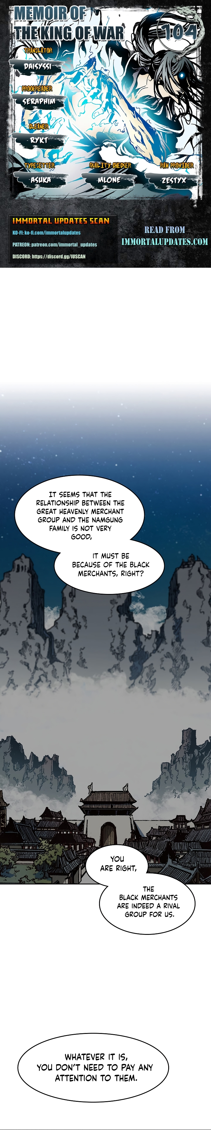 Memoir Of The God Of War - Chapter 104 Page 1