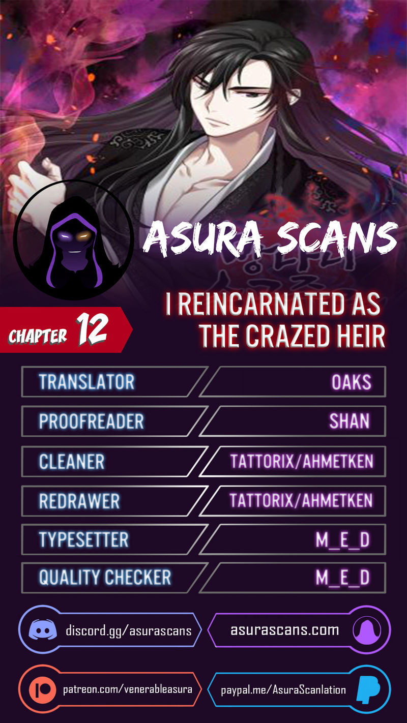 I Reincarnated As The Crazed Heir - Chapter 12 Page 1