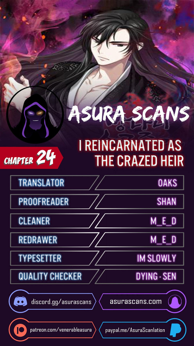 I Reincarnated As The Crazed Heir - Chapter 24 Page 1