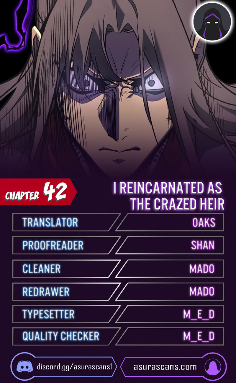 I Reincarnated As The Crazed Heir - Chapter 42 Page 1