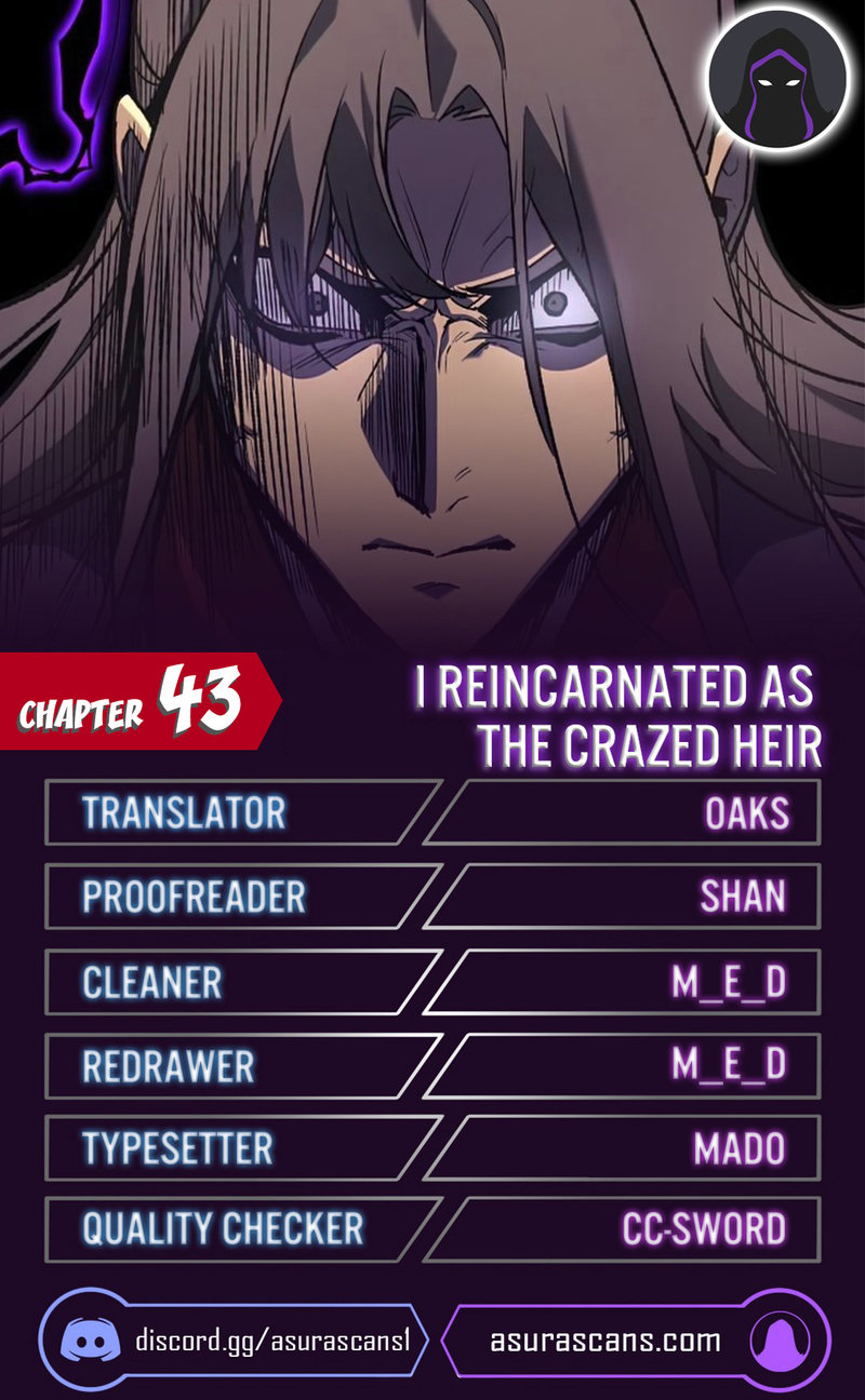I Reincarnated As The Crazed Heir - Chapter 43 Page 1
