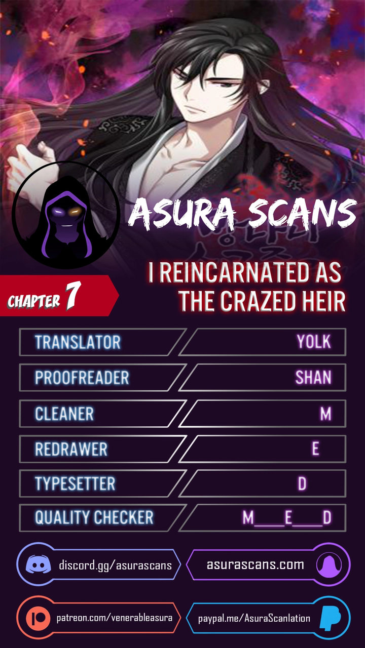 I Reincarnated As The Crazed Heir - Chapter 7 Page 1