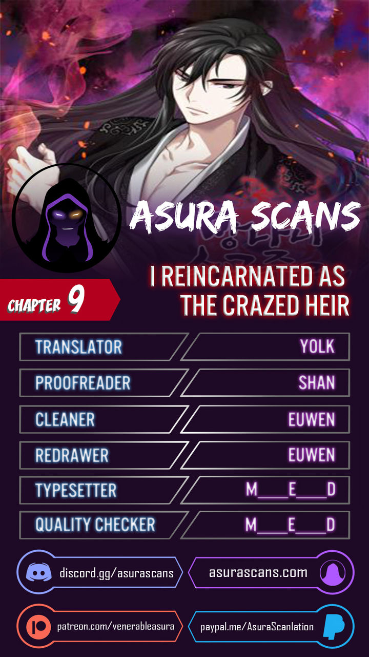 I Reincarnated As The Crazed Heir - Chapter 9 Page 1