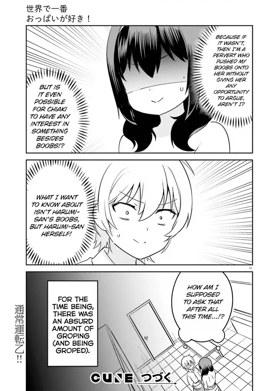 Sekai de Ichiban Oppai ga Suki! - Chapter 31 Page 11