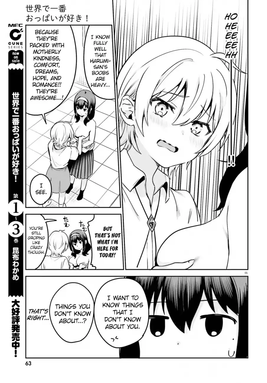 Sekai de Ichiban Oppai ga Suki! - Chapter 32 Page 5