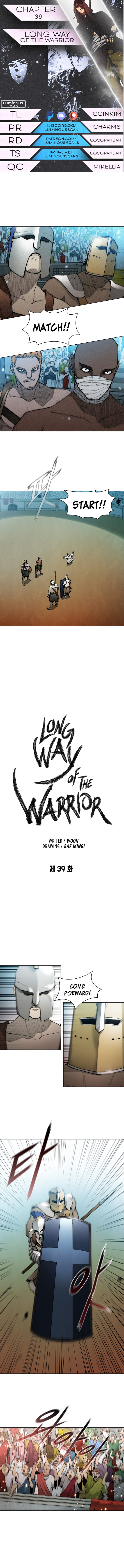 The Long Way Of The Warrior - Chapter 39 Page 1