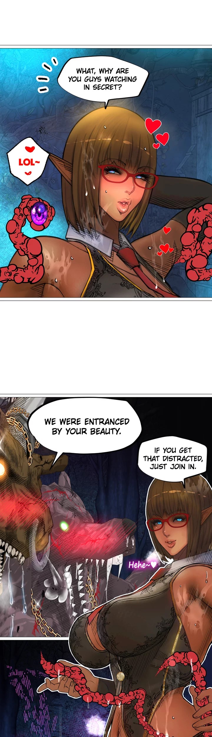 The DARK ELF QUEEN and the SLAVE ORC - Chapter 21 Page 25