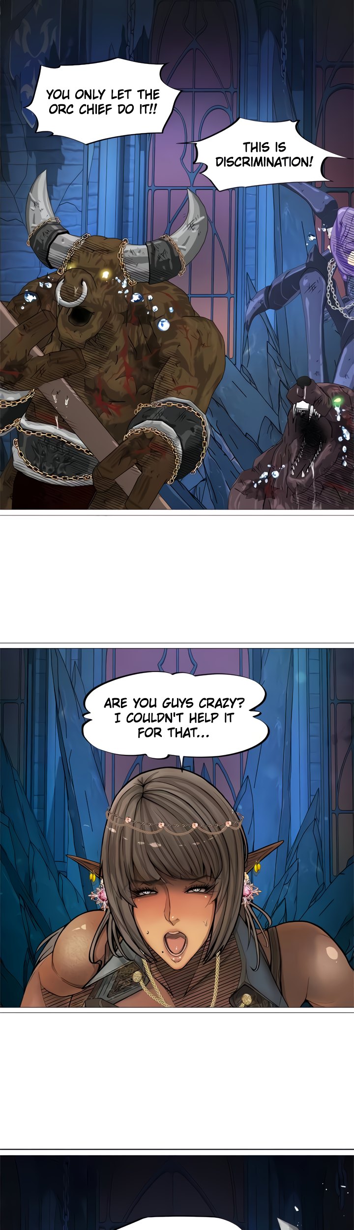 The DARK ELF QUEEN and the SLAVE ORC - Chapter 30 Page 27