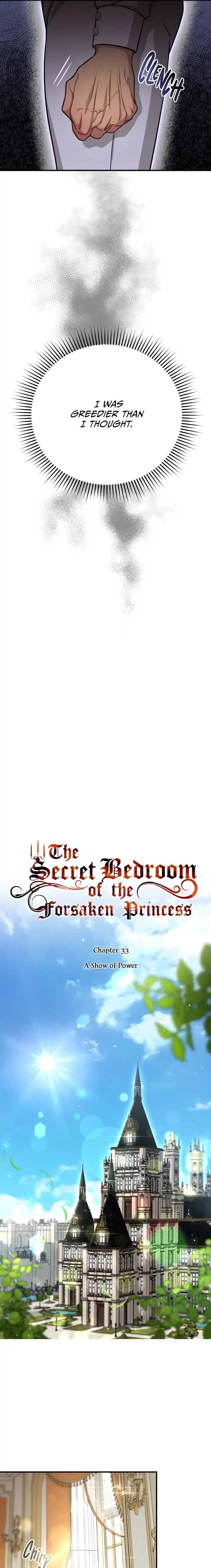 The Secret Bedroom of the Forsaken Princess - Chapter 33 Page 6