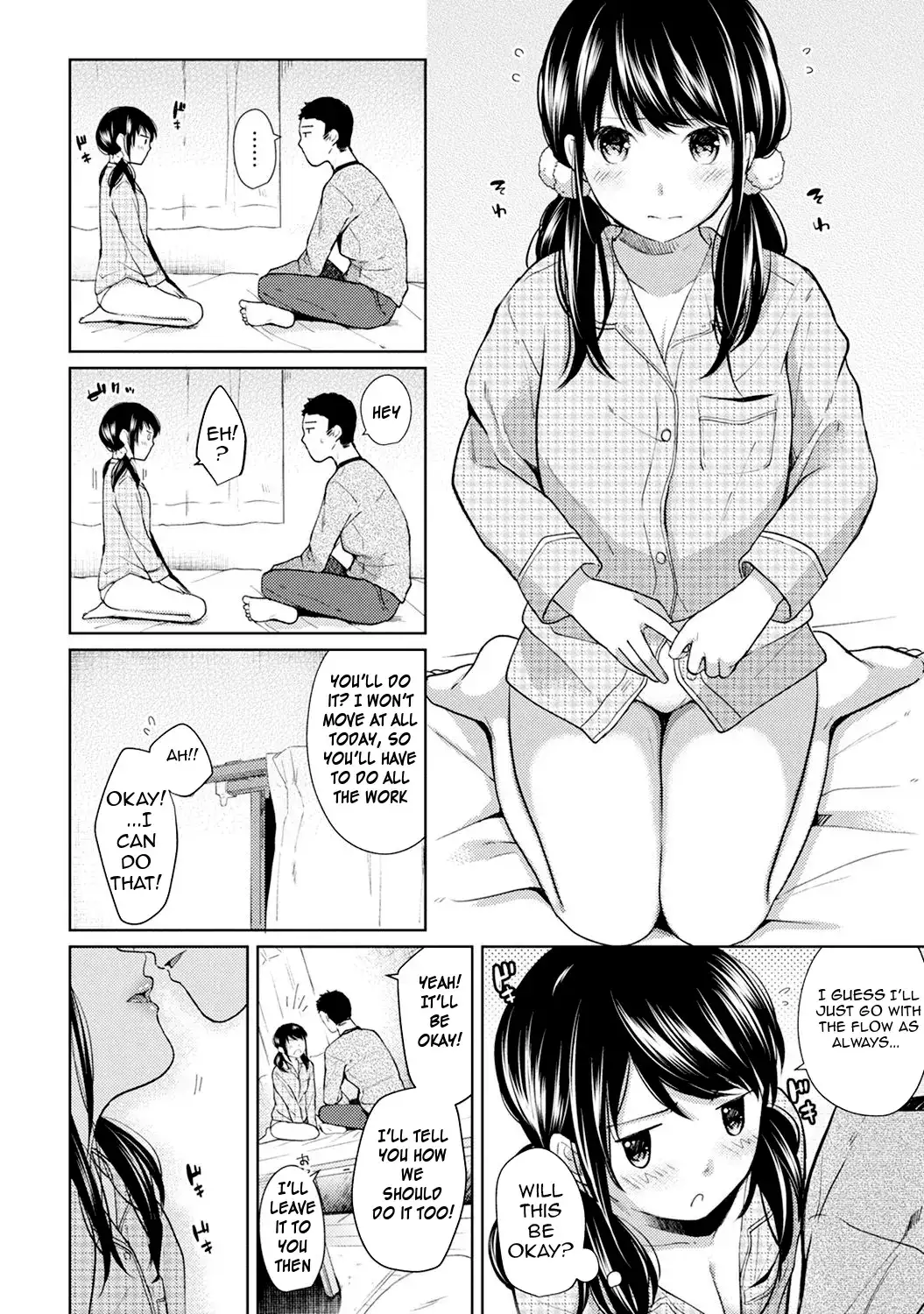 1LDK+JK Ikinari Doukyo? Micchaku!? Hatsu Ecchi!!? - Chapter 7 Page 9