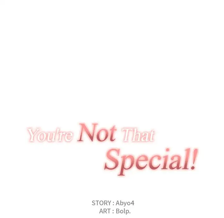 You are not that Special! - Chapter 21 Page 39