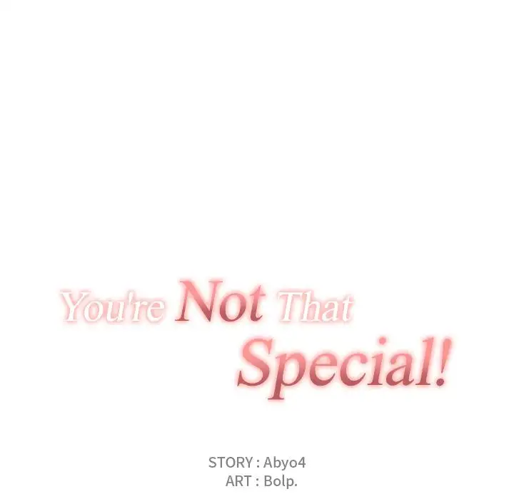 You are not that Special! - Chapter 28 Page 37