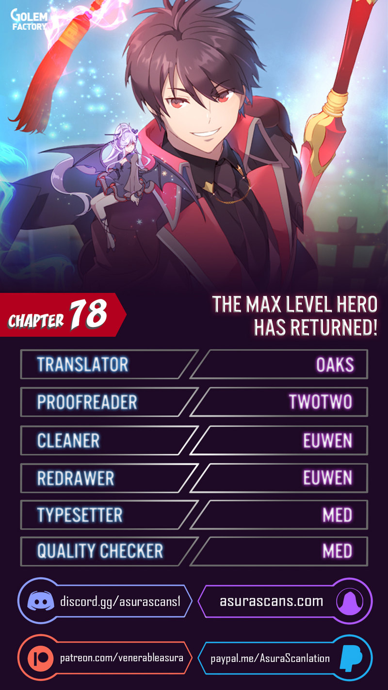 The Max Level Hero has Returned! - Chapter 78 Page 1
