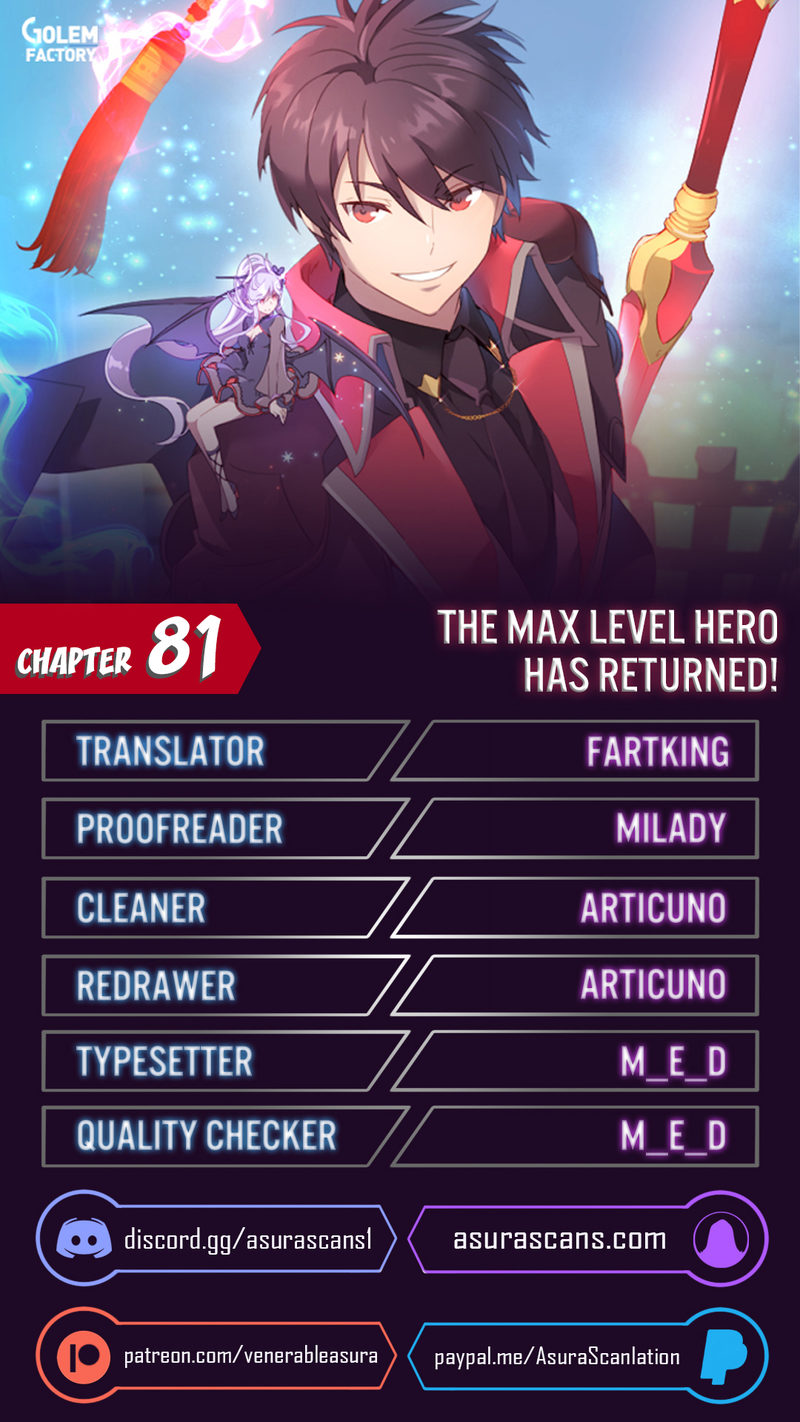 The Max Level Hero has Returned! - Chapter 81 Page 1