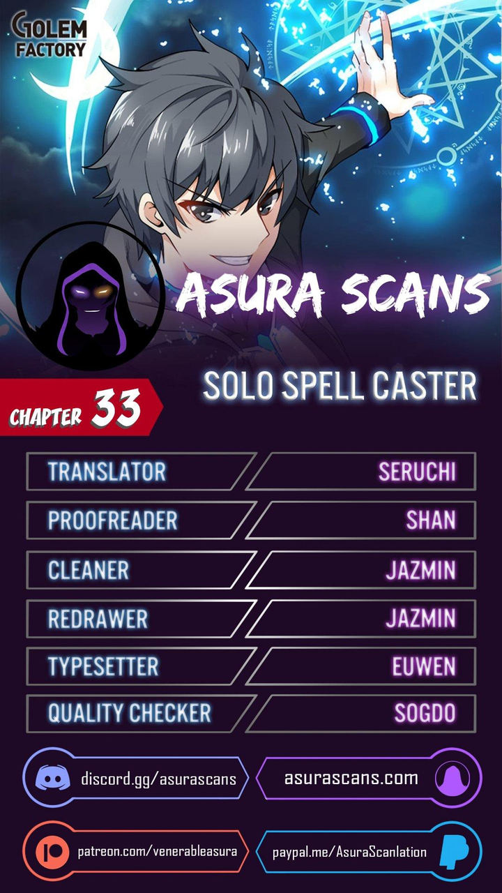 Solo Spell Caster - Chapter 33 Page 1