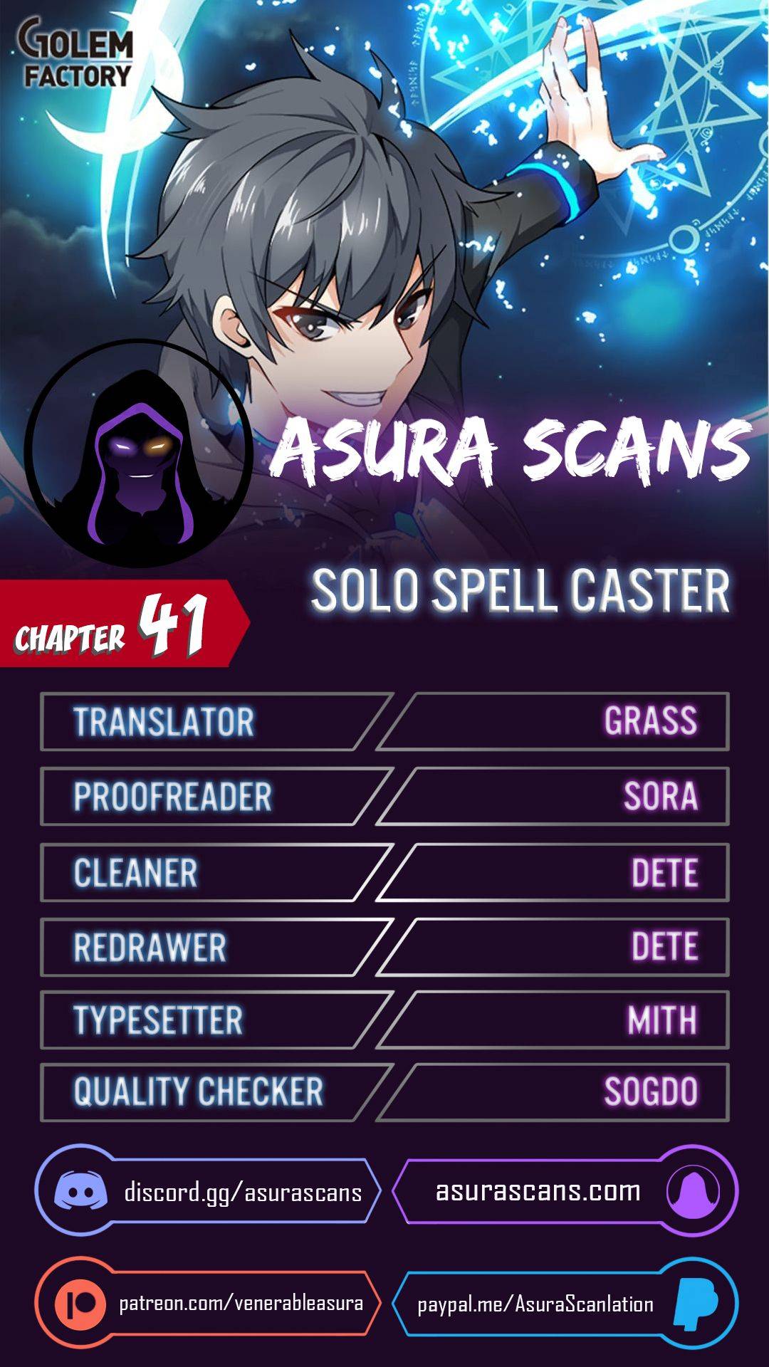 Solo Spell Caster - Chapter 41 Page 1